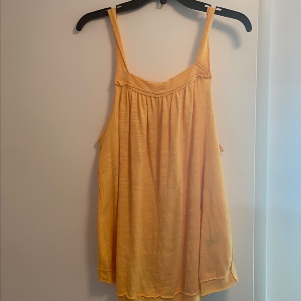 Yellow tank top